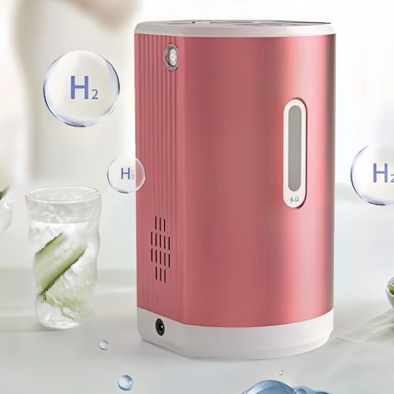 Portable Intelligent Hydrogen and Oxygen Generator 225ml Hydrogen Breathing Machine with Dual Outlet Gas Regulator