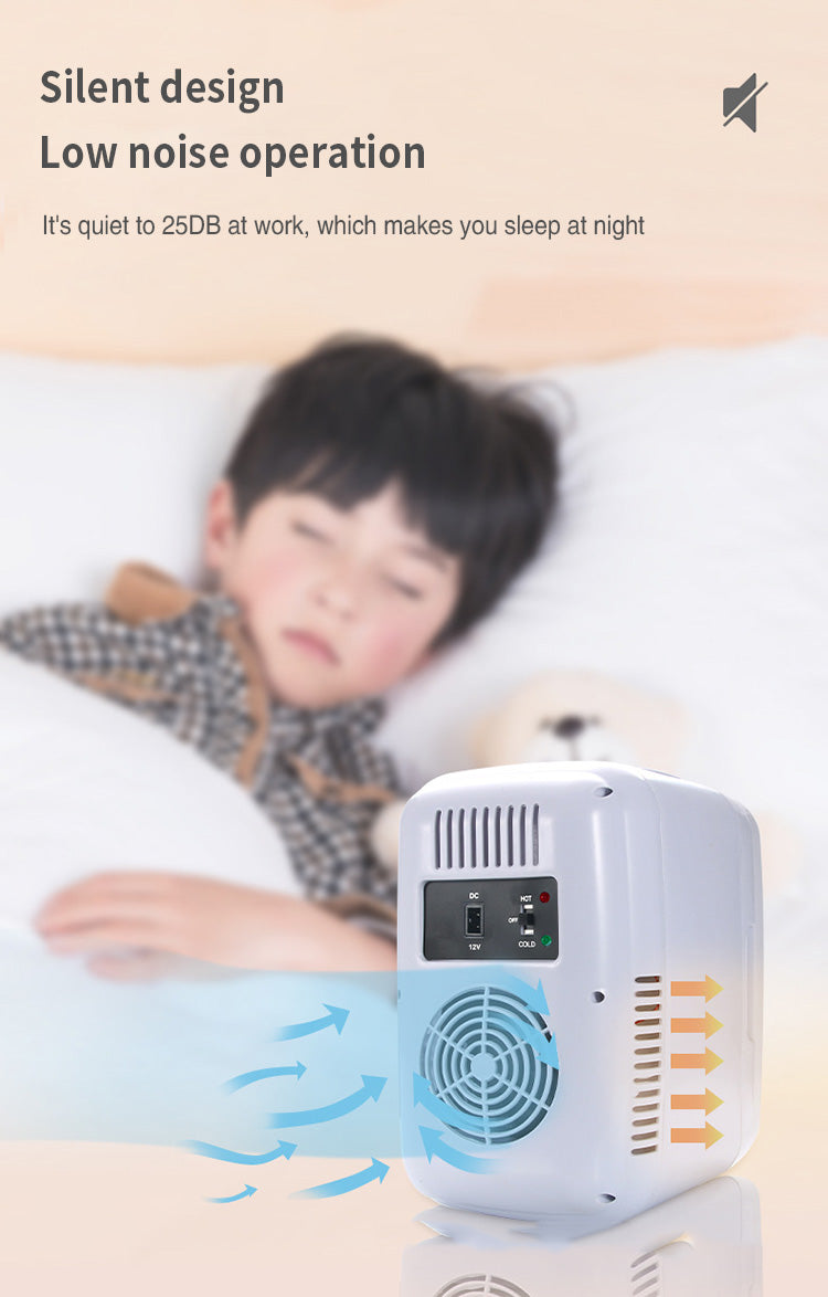 8L Electric Cooler Box Portable Refrigerator Demotic RV Refrigerator Skin Care Mini Fridge