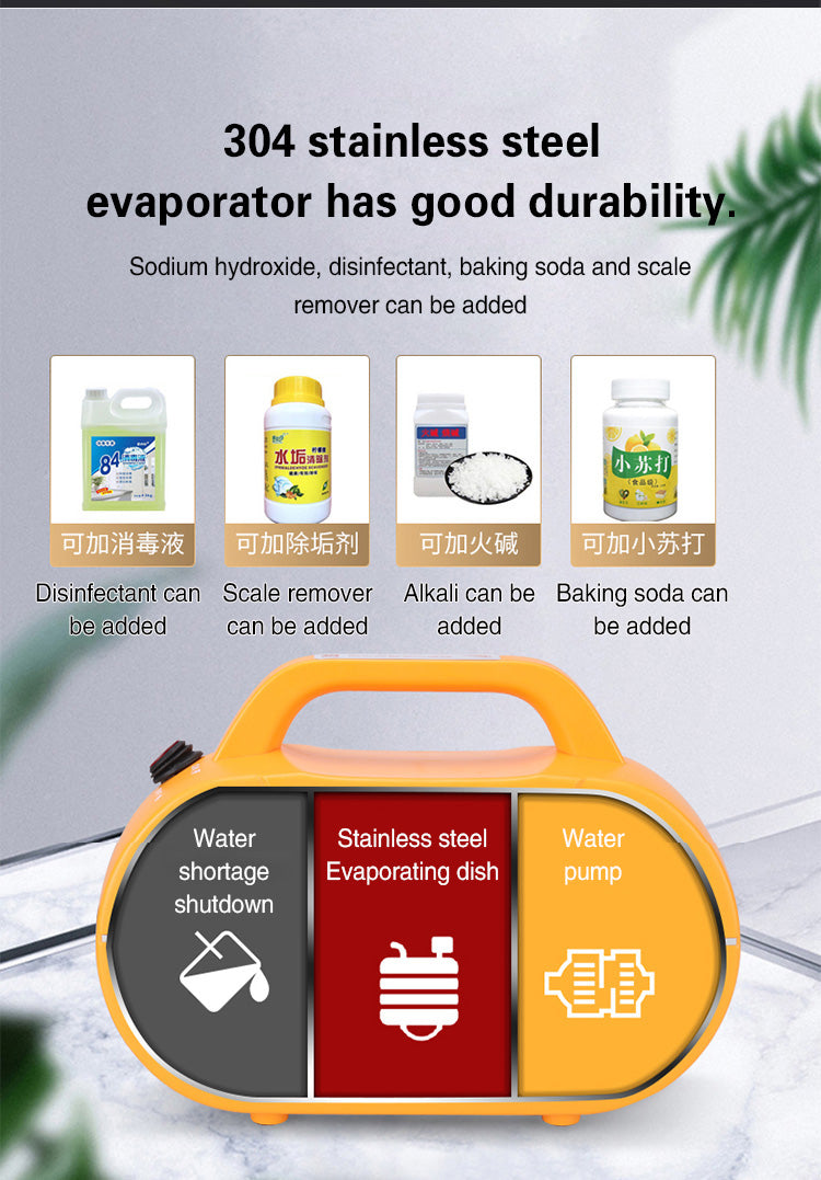 High Pressure Steamer Steam Cleaning Machine for Range Hood/Air Conditioner/Refrigerator 3000W 0.4-0.6Mpa Steamer