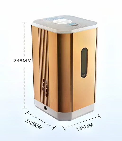 Hydrogen Generator Hydrogen Inhaler 225ML PEM SPE Pure Water Electrolyzer 150ml Hydrogen + 75ml Oxygen Therapy Machine