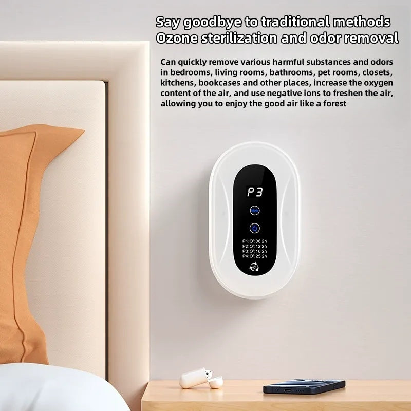 Air Disinfection Machine Household Pet Deodorizing Ozone Home Air Purifier 100-240V
