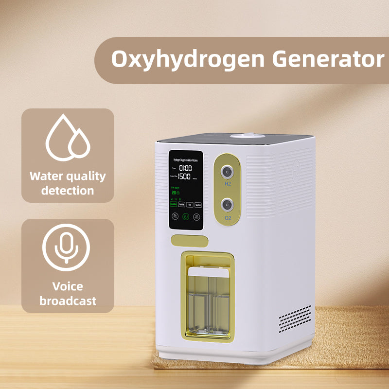 Electrolysis Water Hydrogen Generator H2 Inhaler Breathing Inhalation Machine 1500ml/3000ml