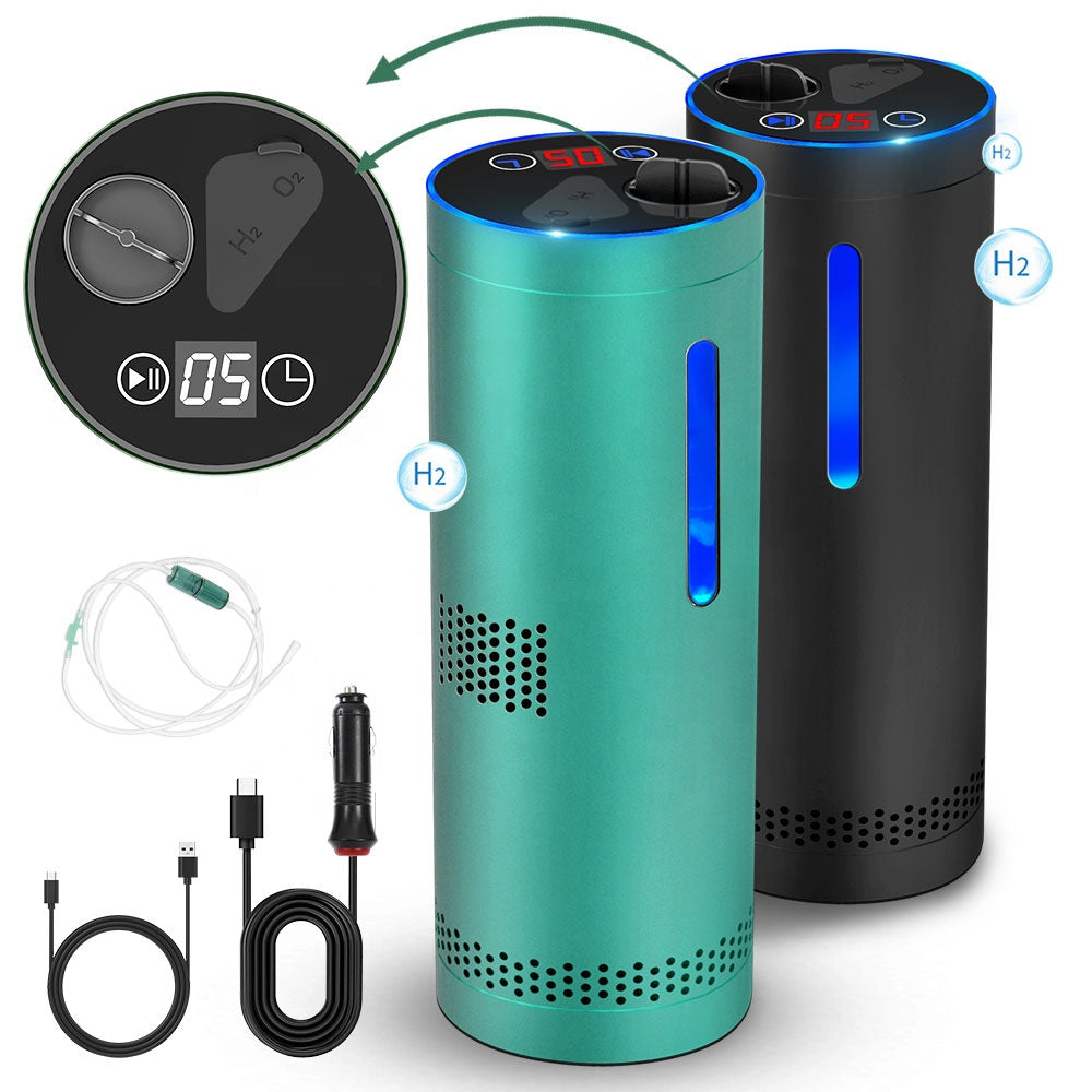 Portable Hydrogen Machine for Inhalation and Hydrogen Water, 160ml/min H2 Generator Inhaler SPE PEM Ionizer