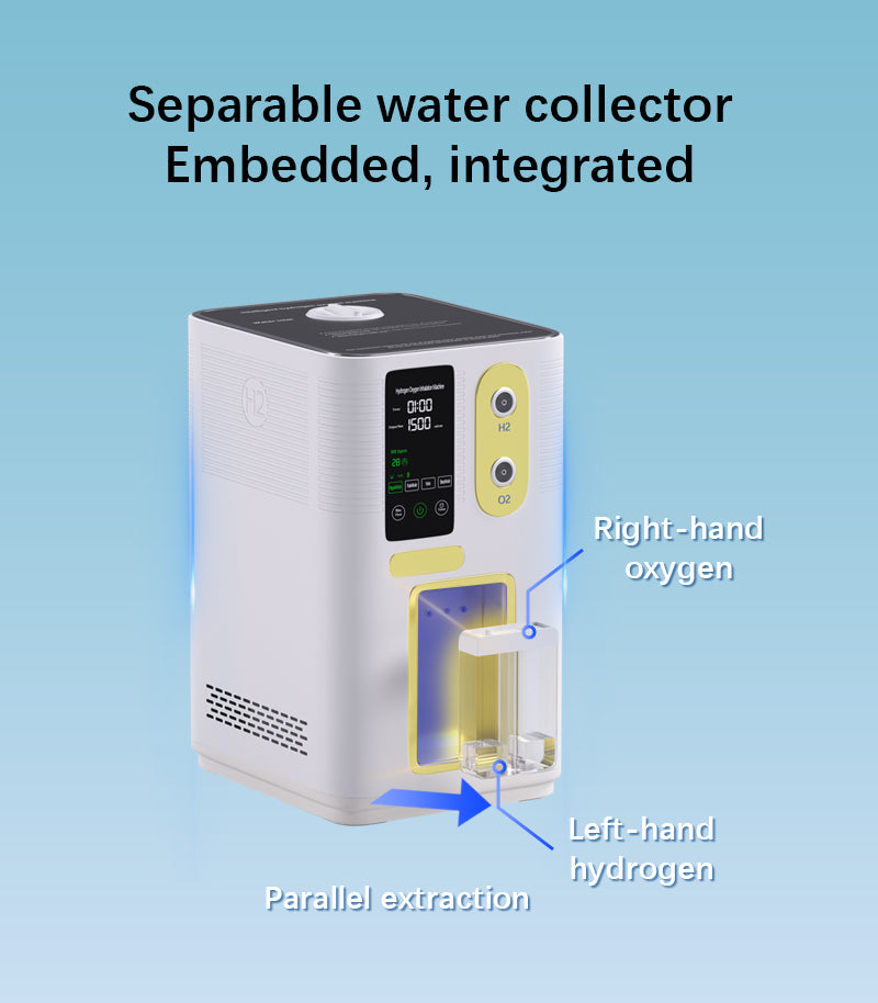 Electrolysis Water Hydrogen Generator H2 Inhaler Breathing Inhalation Machine 1500ml/3000ml