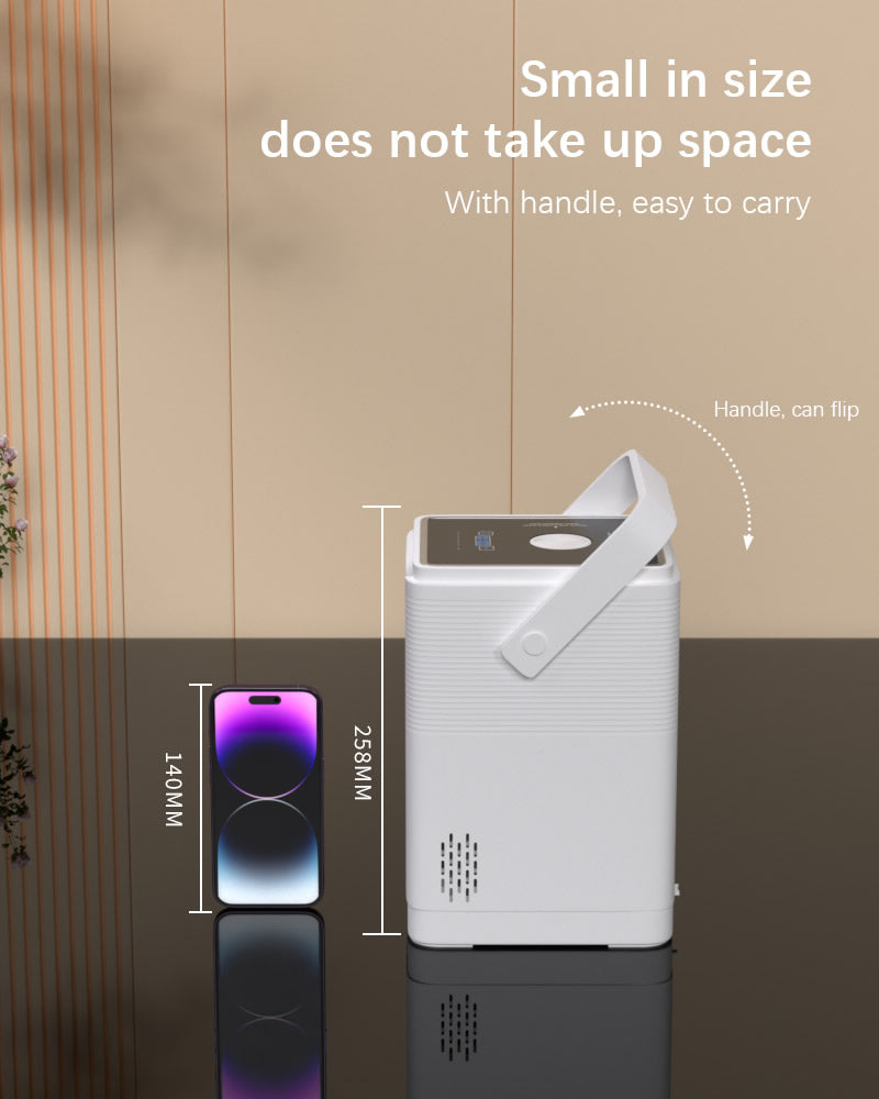 Hydrogen Inhalation Machine 99.99% Purity Dual Outlet H2 Generator PEM Water Electrolysis Ionizer Hydrogen production 150ml/200ml/450ml