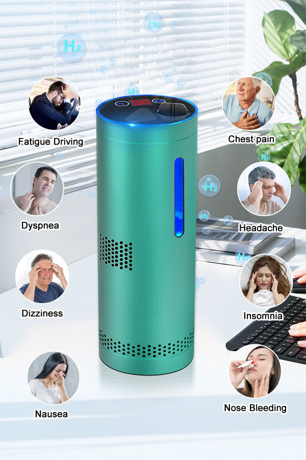 Portable Hydrogen Machine for Inhalation and Hydrogen Water, 160ml/min H2 Generator Inhaler SPE PEM Ionizer