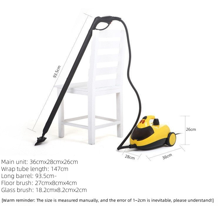 High Temperature and High Pressure Housekeeping Cleaning Handheld Steam Cleaner Efficient & Lightweight 2L DC 110-220V 1500W