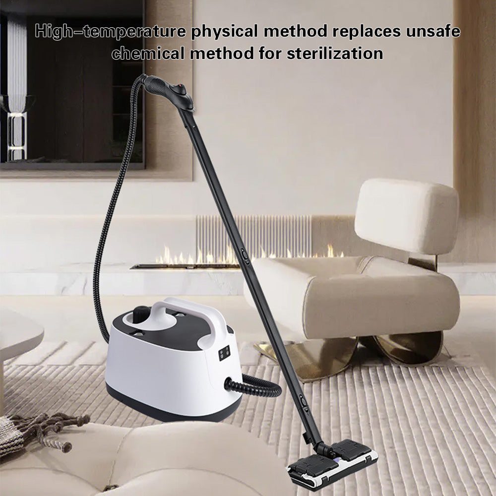 1.8 Liters Cast Aluminium Water Tank High Pressure Steam Cleaner 3 Meters Power Cord Fumigation Machine Car Upholstery Steam Cleaner