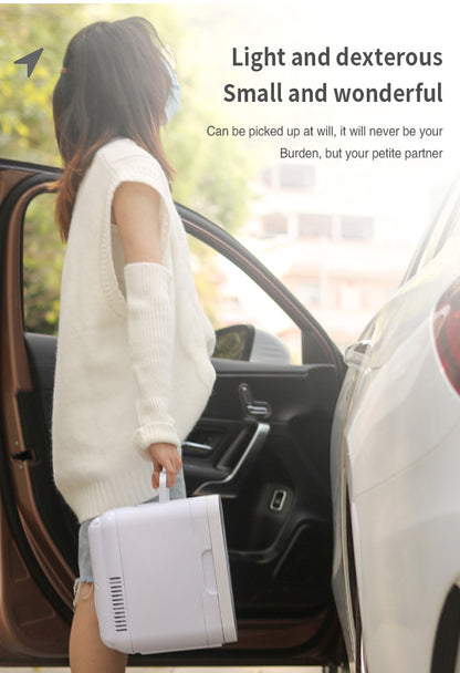 8L Electric Cooler Box Portable Refrigerator Demotic RV Refrigerator Skin Care Mini Fridge