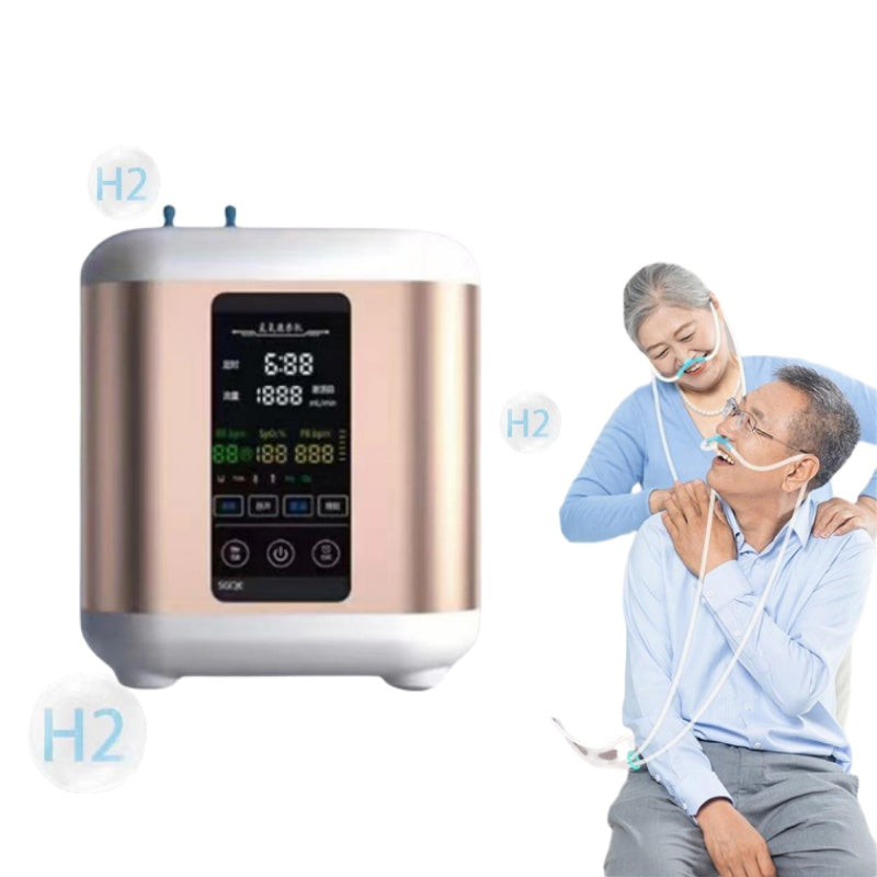 Hydrogen Inhalation Machine PME Pure Water Electrolyzer Hydrogen inhaler Hydrogen Production 200/400/600 ML-Hydrogen water inhalation machine-OLang-Olang Fashion