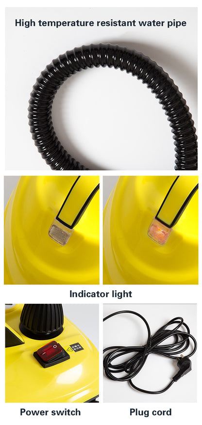 Housekeeping Cleaning Upgrade High Temperature High Pressure Steam Cleaner 5 bar Interior Cleaning Machine
