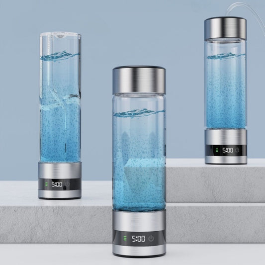 3-in-1 Hydrogen-Rich Water Bottle 460ml,Connect to water bottle, Drink hydrogen-rich water directly,Connect to external nasal cannula