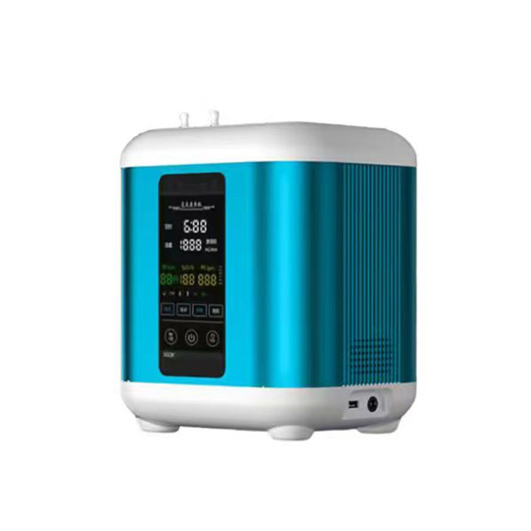 Hydrogen Inhalation Machine PME Pure Water Electrolyzer Hydrogen inhaler Hydrogen Production 200/400/600 ML-Hydrogen water inhalation machine-OLang-deep blue-400 hydrogen+200 oxygen-Olang Fashion