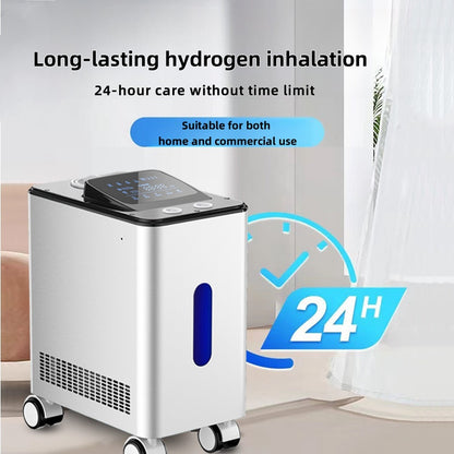 Hydrogen Inhalation Machine HO Mixed 450ml/min(300H+150O), SPE PEM Water Ionizer Hydrogen Inhalation Therapy Machine