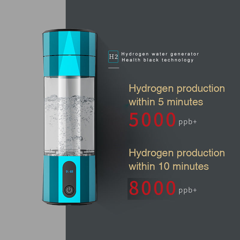 Portable Hydrogen Water Generator Bottle 6000ppb Hydrogen Water 208ml-OLang-China-Olang Fashion