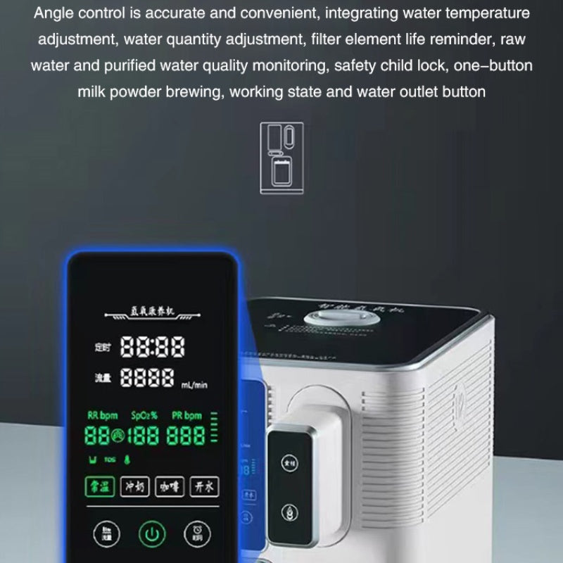 Hydrogen-rich Water Machine  2400ml/min  TDS Alkaline Water Dispenser 4000-6000ppb Water Ionizer Machine