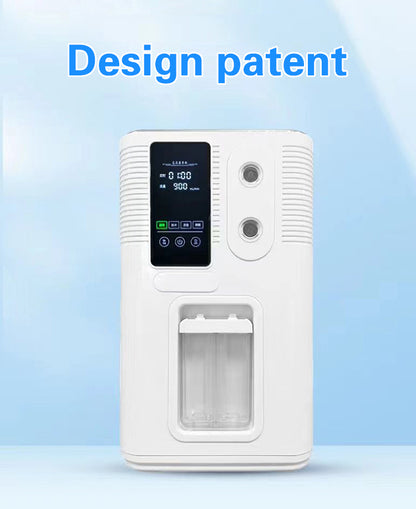 Electrolysis Water Hydrogen Generator H2 Inhaler Breathing Inhalation Machine 600ml/11000ml/2000ml-Hydrogen water inhalation machine-OLang-600ML hydrogen + 300ML oxygen-Olang Fashion