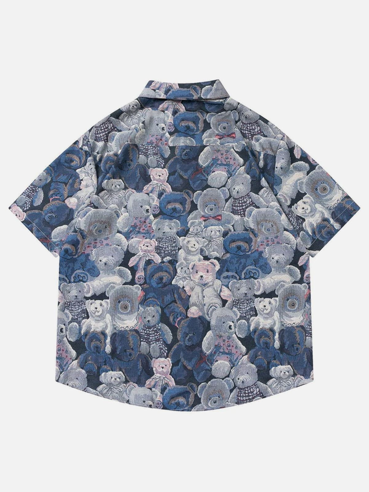 Olang - Bear Graphic Short Sleeve Shirt