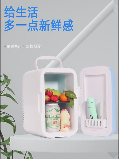 8L Electric Cooler Box Portable Refrigerator Demotic RV Refrigerator Skin Care Mini Fridge