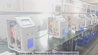 Molecular Hydrogen Water Machine 6000 Ml/Min 100-240v Hydrogen Inhalation Machine